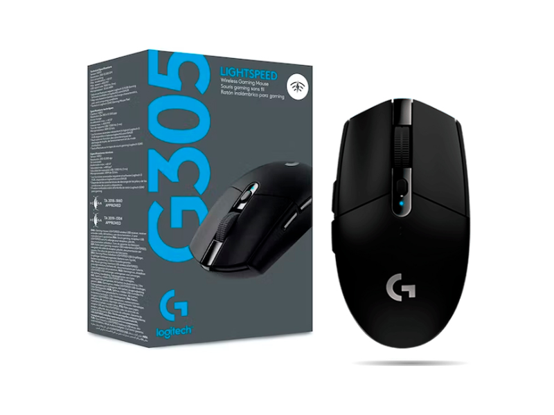 MOUSE INALAMBRICO LOGITECH G305 LIGHTSPEED 910-COLORES